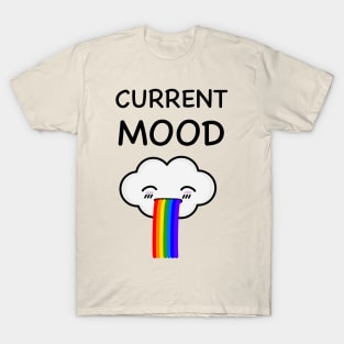 Cool Rainbow Cloud T-Shirt T-Shirt